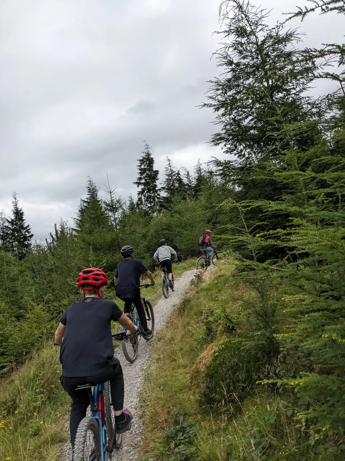 Young people at a free outdoor session with The Outside Club